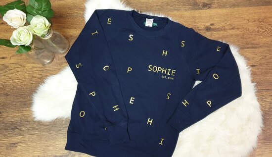 Letterspektakel sweater