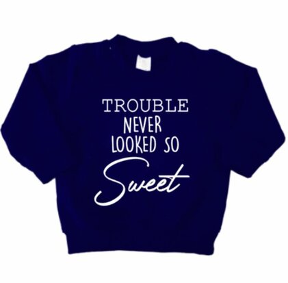 SWEATER | TROUBLE NEVER LOOK SO SWEET