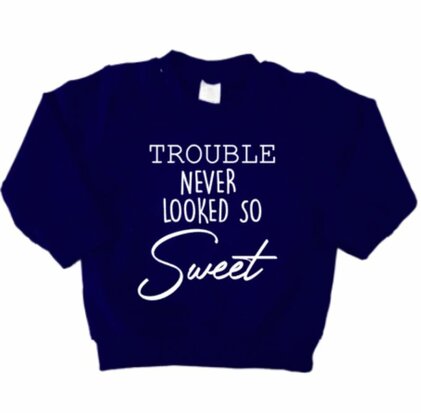 SWEATER | TROUBLE NEVER LOOK SO SWEET