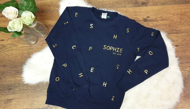 Letterspektakel sweater