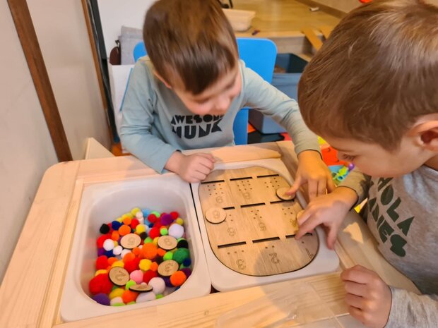 TROFAST CIJFERS MET GLEUFJES