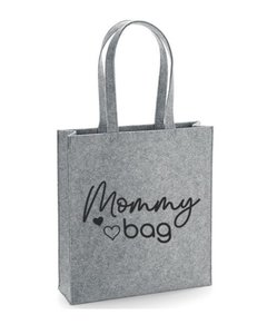 Vilten tas MOMMY BAG MET HARTJE